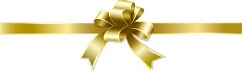 Gold Ribbon - Gold bow wrap png download - 2000*600 - Free Transparent ...