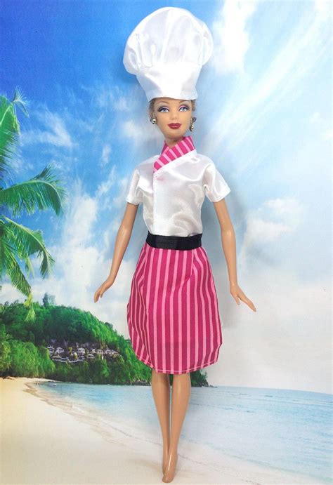 Barbie Chef Outfit | Barbie dress, Toys for girls, Barbie