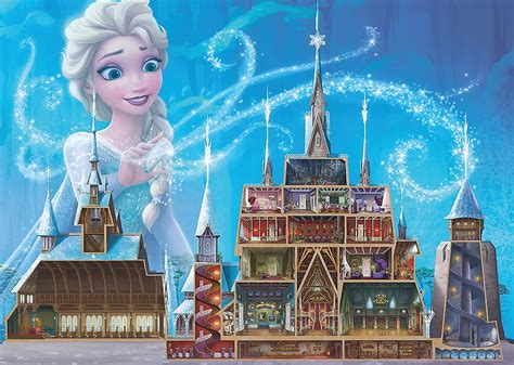 Disney Castle Collection: Elsa 1000 Piece Jigsaw Puzzle For Adults - 17333 - Every Piece Is ...