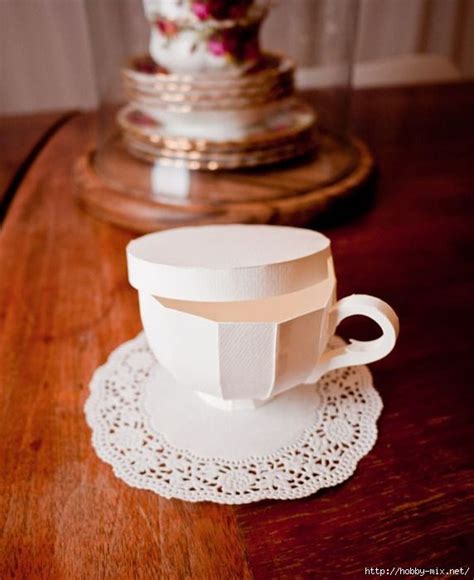 Origami tea cup | Paper tea cups, Tea cups, Paper crafts