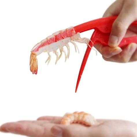 Shrimp Peeler Prawn Cutter New Shell Remover Practical Plier Lobster Tool Kitchen Creative ...