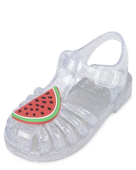 Toddler Girls Glitter Watermelon Jelly Sandals