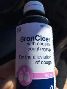 Broncleer With Codeine: Uses, Side Effects, Addiction - Public Health