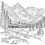1 Best Rocky Mountaineer Coloring Pages Free Printable PDFs sketch template