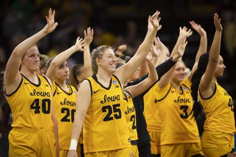 Iowa women’s basketball finds ways to celebrate historic season after ...