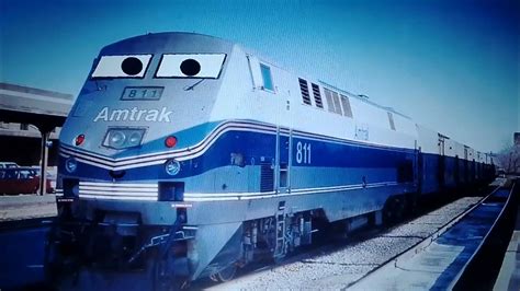 Mike The Amtrak P40DC 811 - YouTube