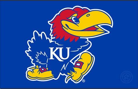 Kansas Jayhawks Logo - Primary Dark Logo - NCAA Division I (i-m) (NCAA ...