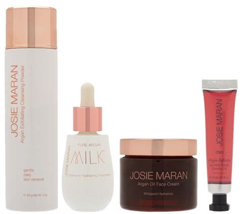 Josie Maran Argan Oil Skin Indulgence Skincare Set QVC August Today's ...