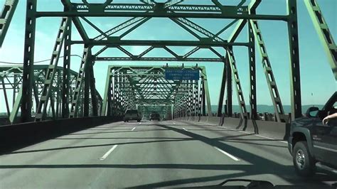 I-5 Bridge, Columbia River Interstate Bridge to Oregon - YouTube