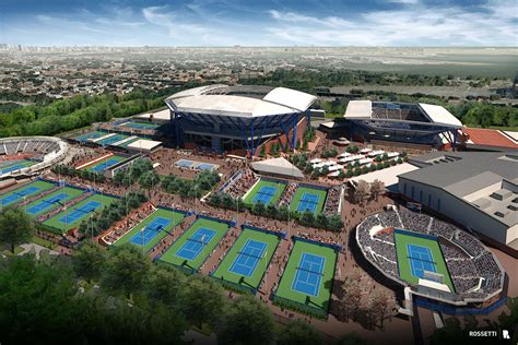 USTA Billie Jean King National Tennis Center | ROSSETTI | Archinect