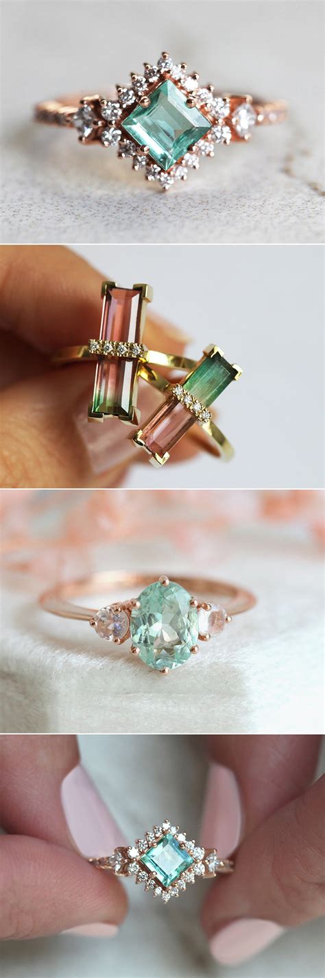 Why Colored Stone Engagement Rings Are Crazy Popular? 6 Gemstone Trends Millennials Are Loving ...