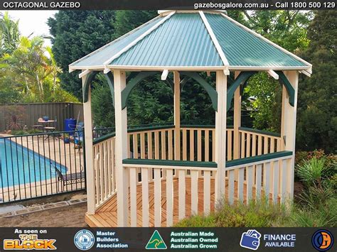 An Octagonal Gazebo & Deck - Melbourne - VIC - 3000