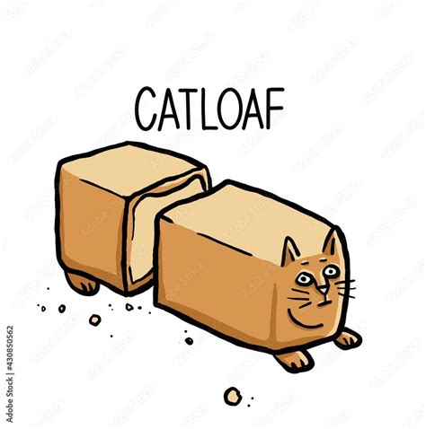 Cat Loaf Of Bread