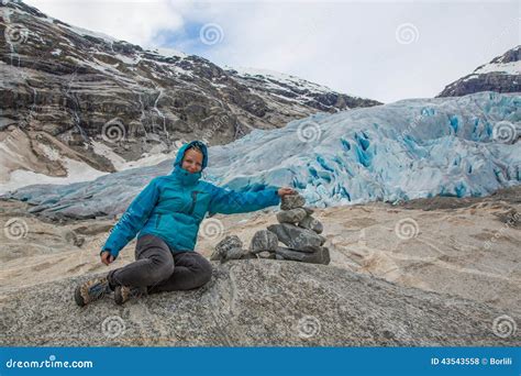 Norway: Glacier hiking stock photo. Image of frozen, environment - 43543558