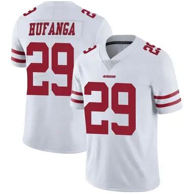 Talanoa Hufanga Jersey, 49ers Talanoa Hufanga Elite, Limite, Legend ...