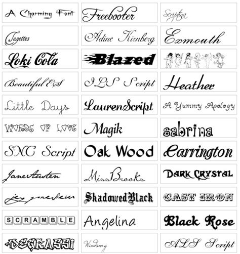 15 Download Free TrueType Fonts Images - Free Font Downloads, Font ...