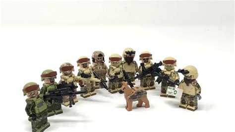 Modern British SAS Commando Custom LEGO Military Minifig ...