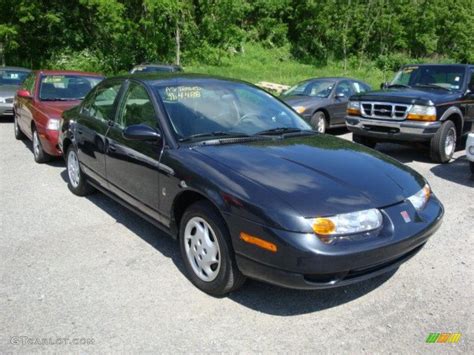 2002 Black Silver Saturn S Series SL2 Sedan #30484802 | GTCarLot.com - Car Color Galleries