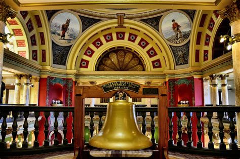 Montana State Capitol Statehood Centennial Bell in Helena, Montana ...