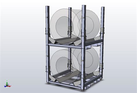 Steel Coil Racks | Coil Storage Racks | Steel Tube Coil Racking