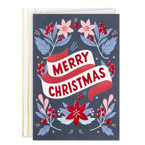 Hallmark Good Mail Christmas Card (And Happy New Year) #25 - Shop Party ...