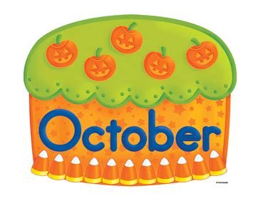 October Birthday Cake Clip Art | Printable Clip Art and Images
