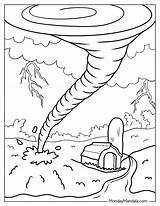 20 Tornado Coloring Pages Free PDF Printables sketch template