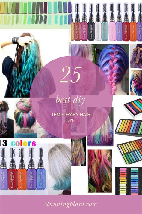 25 Best Diy Temporary Hair Dye - Home, Family, Style and Art Ideas