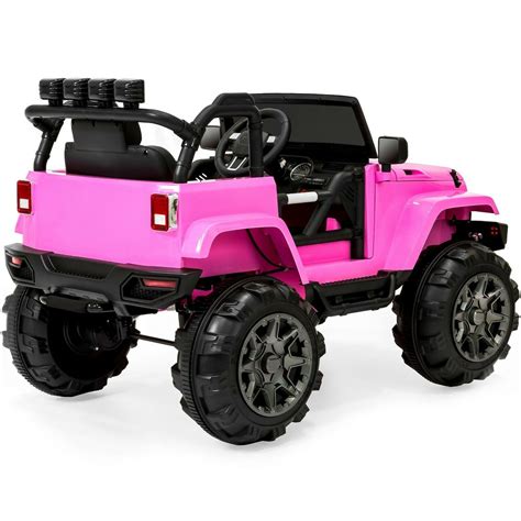 Kids Ride On Jeep Wrangler Spring Suspension 3