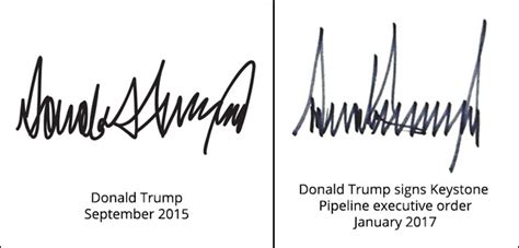 The Hidden Messages Behind Trump’s Evolving Signature | The Fiscal Times