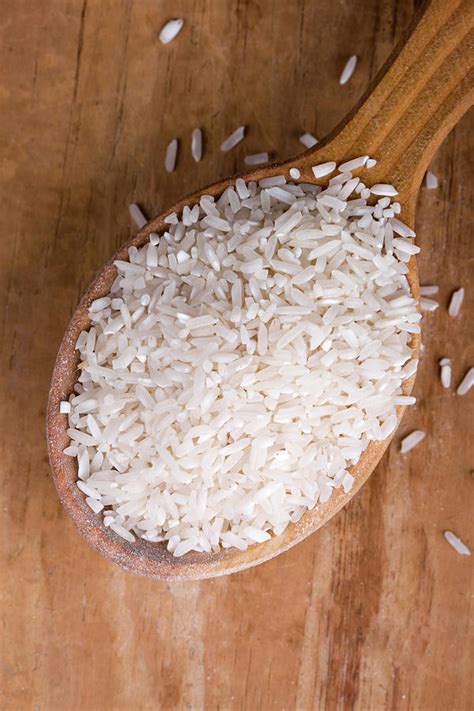 Uncooked White Rice Photograph by Liss Art Studio - Fine Art America