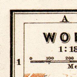 Worms city Map, 1905 by Waldin | Avenza Maps