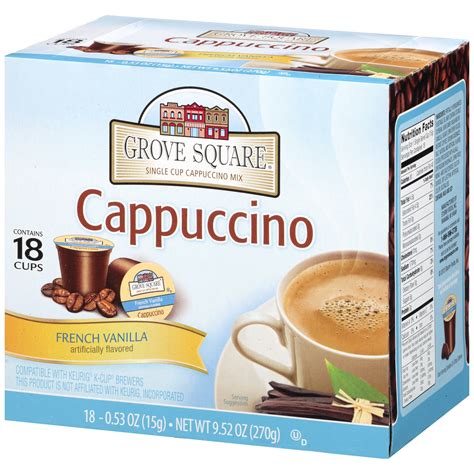 sugar free cappuccino k cups