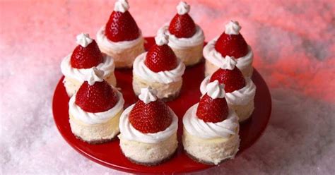 Christmas Cheesecake Bites - Quick & Easy Recipe