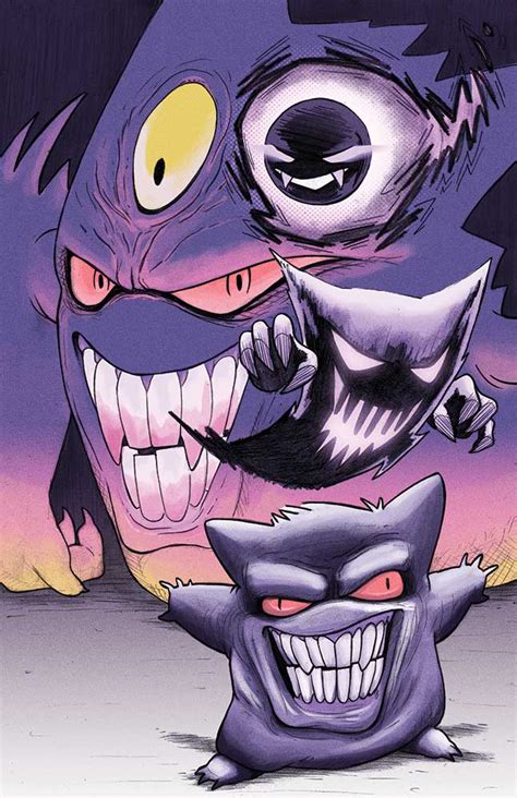 Gengar Mega Evolution by MindCloud78 on DeviantArt