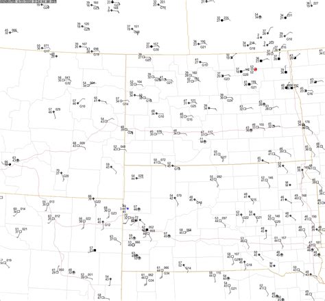 Elkhart Grain Company - Temperature Weather Map