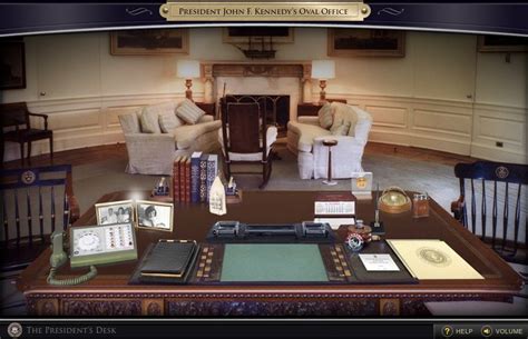 JFK Library | The President's Desk | Communication Arts