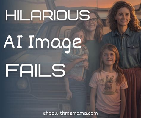 Hilarious AI Image Fails - Shop With Me Mama