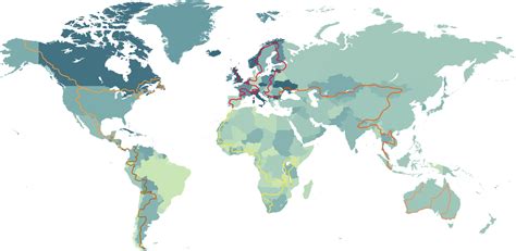 Around The World - Route — DRIVE THE GLOBE | Overland Adventures