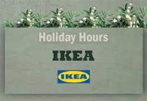 Ikea Opening Hours With Holidays [Malaysia]