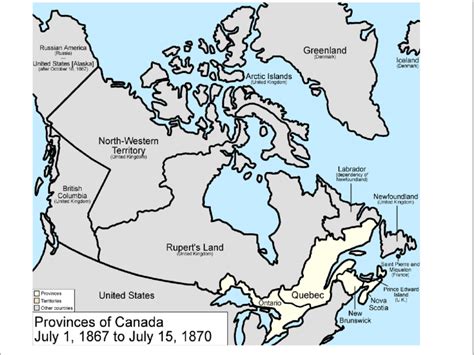 Canada's Original Four Provinces 1867 | Download Scientific Diagram