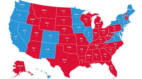 Electoral Map Of 2020