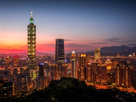 Taipei Skyline, Taiwan