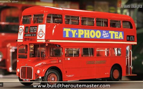 The Routemaster replica model that costs £1,150 and takes two years to complete