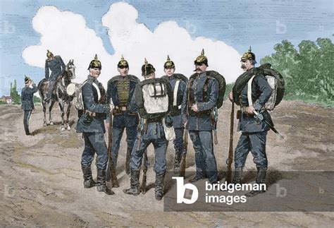 Image of World War I (1914-1918), New German infantry uniform (colour ...