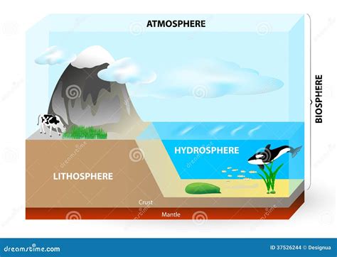 Hydrosphere Diagram For Kids