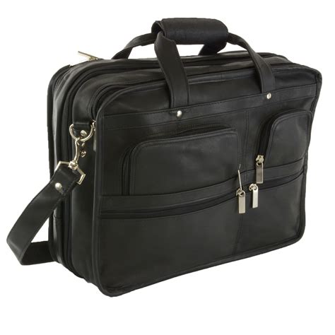 Hammer Anvil Turbo Expandable Laptop Briefcase Colombian Leather ...