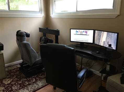 Got My Oculus Rift, Here Is My New Setup : simracing