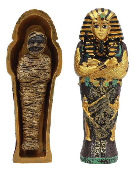 Buy Gifts & Decor Ebros Egyptian King Tutankhamun Pharaoh Sarcophagus ...