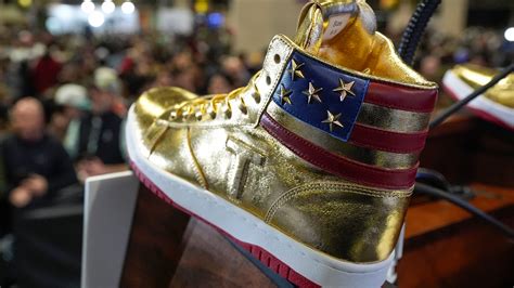 'Never surrender' your money for Trump's high-top sneakers